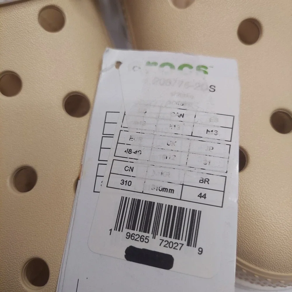 CROCS no box